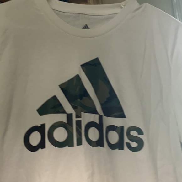 nwt white adidas t-shirt - Picture 5 of 5